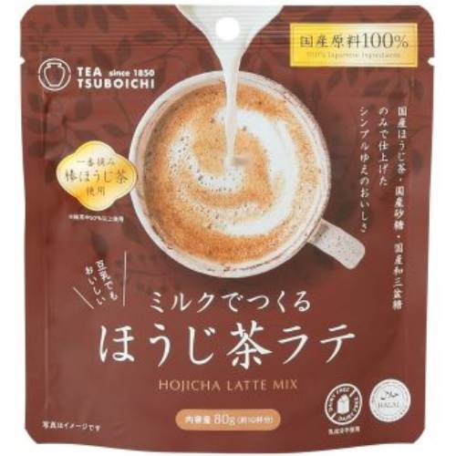 ミルクでつくるほうじ茶ラテ （80g） 【つぼ市製茶本舗】