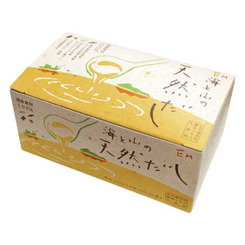 海と山の天然だし 120g（4g×30袋） 【EM生活】