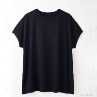 【竹布特典】ショートスリーブTシャツ ダークネイビー M〜L 【ナファ生活研究所】|健康衣料・繊維製品|健康衣料・健康雑貨