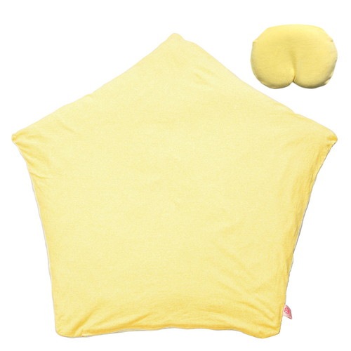 まんまる枕 （イエロー）とぐっすり座布団本体＆専用カバー （イエロー） 【櫻花屋之箱】|育児用品|赤ちゃん用品