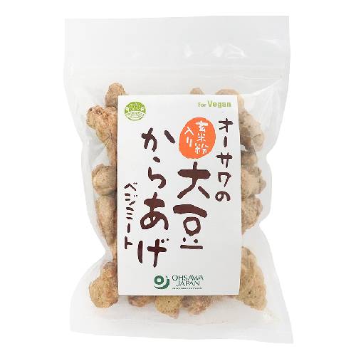 【お買上特典】オーサワの玄米粉入り大豆からあげ（ベジミート） （150g） 【オーサワジャパン】|海藻・乾物|自然食品・厳選食品