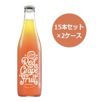 オーガニック果汁スパークリングウオーターレッドグレープフルーツ （15本セット×2ケース）※送料無料（一部地域を除く） 【カーマコーラ社／Karma Cola】※荷物総重量20kg以上で別途料金必要|