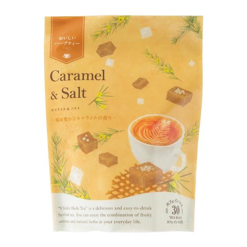 おいしいハーブティー キャラメル＆ソルト ティーバッグ （30ヶ入） 【生活の木】