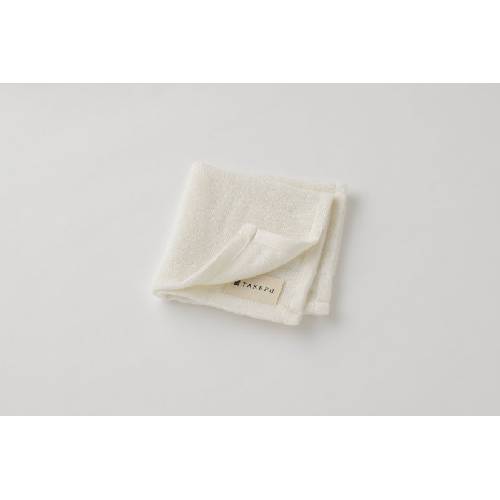 【竹布特典】 タオルハンカチ ナチュラル 約25cm×25cm 【ナファ生活研究所】