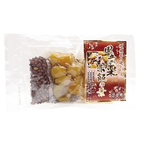 【お買上特典】国産栗赤飯の素 （130g） 【マルアイ】|加工食品|自然食品・厳選食品
