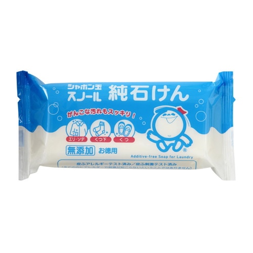 シャボン玉スノール純石けん （180g） 【シャボン玉石けん】