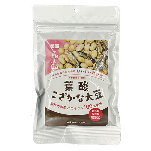 葉酸こざかな大豆 （50g） 【尾道海産】|菓子類|自然食品・厳選食品