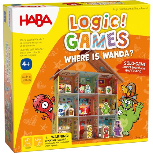 ロジックゲーム・ワンダを探せ！（HA6806）【ハバ/HABA】※キャンセル不可|ブラザ−ジョルダン社のおもちゃ|知育玩具
