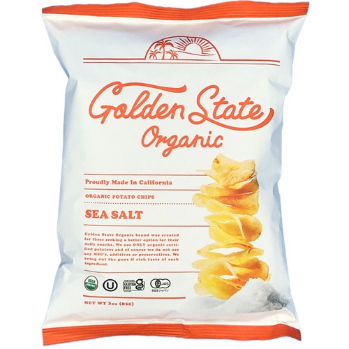 オーガニックポテトチップス シーソルト （85g） 【Golden State Organic】|菓子類|自然食品・厳選食品