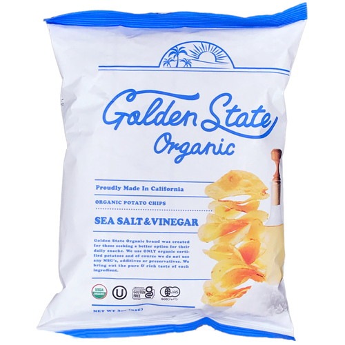 オーガニックポテトチップス ソルト＆ビネガー （85g） 【Golden State Organic】|菓子類|自然食品・厳選食品