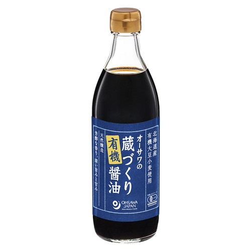 【お買上特典】オーサワの蔵づくり有機醤油 （500ml） 【オーサワジャパン】|調味料|自然食品・厳選食品