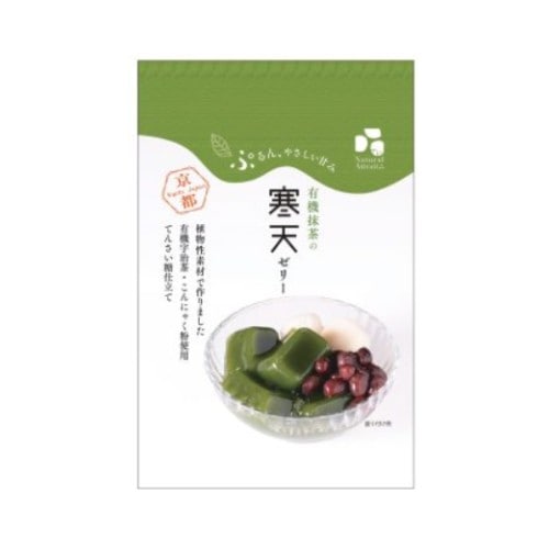 有機抹茶の寒天ゼリー（100g） 【アトレ】