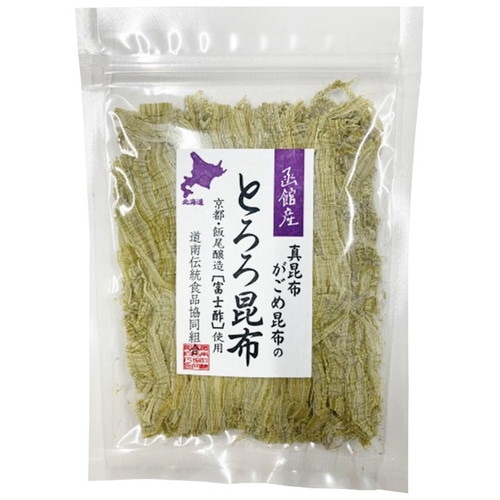【お買上特典】函館産とろろ昆布（富士酢使用） （30g） 【道南】