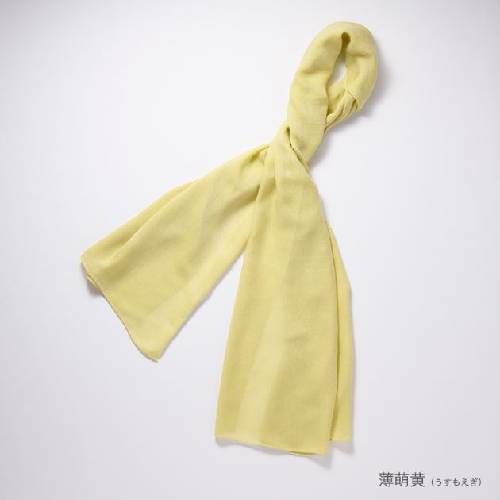 【竹布特典】和布（なごみぬの） 淡萌黄／うすもえぎ 約44cm×130cm 【ナファ生活研究所】