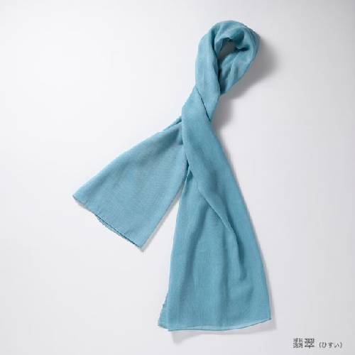 【竹布特典】和布（なごみぬの） 翡翠／ひすい 約44cm×130cm 【ナファ生活研究所】