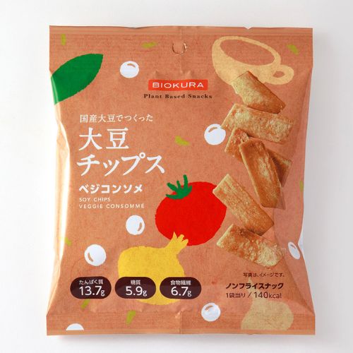 大豆チップス ベジコンソメ （35g） 【BIOKURA】|菓子類|自然食品・厳選食品
