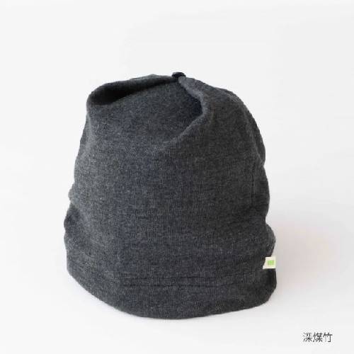 【竹布特典】癒布（ゆふ）ナイトキャップ 深煤竹（みばいちく） フリー 【ナファ生活研究所】|健康衣料・繊維製品|健康衣料・健康雑貨