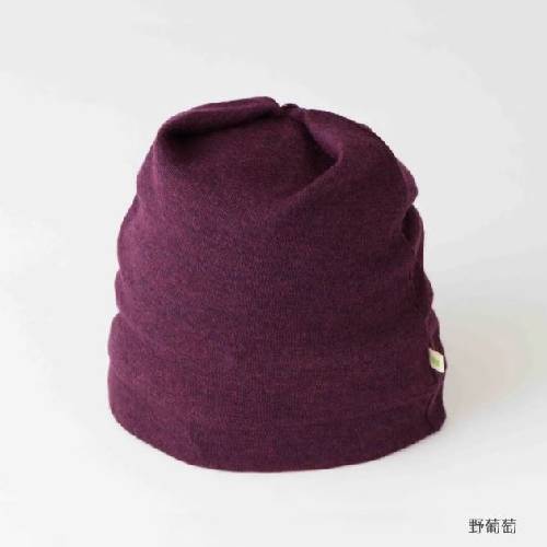 【竹布特典】癒布（ゆふ）ナイトキャップ 野葡萄（のぶどう） フリー 【ナファ生活研究所】