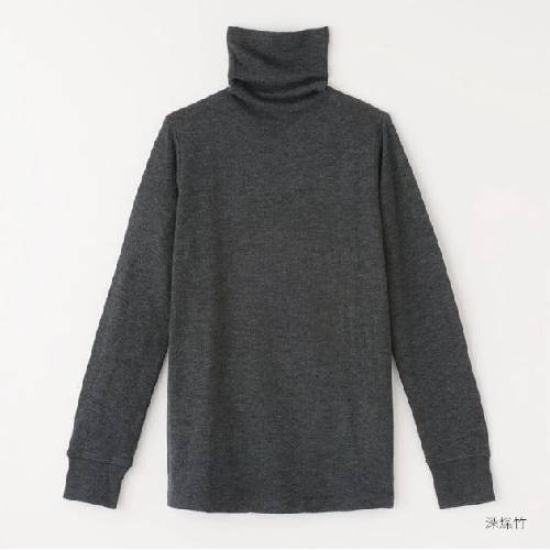 【竹布特典】癒布（ゆふ）長袖ボトルネック 深煤竹（みばいちく） L〜LL 【ナファ生活研究所】|健康衣料・繊維製品|健康衣料・健康雑貨