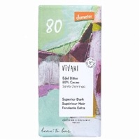 ViVAVNIオーガニックチョコレートデメター80%カカオ （90g） 【ニコウトレーディング】|菓子類|自然食品・厳選食品