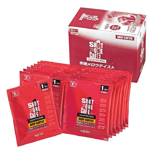 【お買上特典】ショットワンカフェ有機メロウテイスト 120g（8g×15袋） 【麻布タカノ】