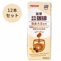 豆漿 豆乳飲料 珈琲 （ドウジャン） （200ml×12本セット） 【マルサンアイ】|穀物飲料・飲料|自然食品・厳選食品