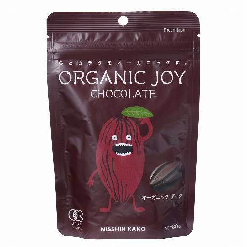 ORGANIC JOY CHOCOLATE オーガニックダーク （80g） 【日新化工】