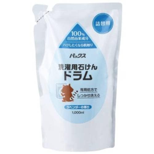 パックス 洗濯用石けんドラム 詰替 （1000ml） 【太陽油脂】|掃除・洗濯・日用品|生活雑貨