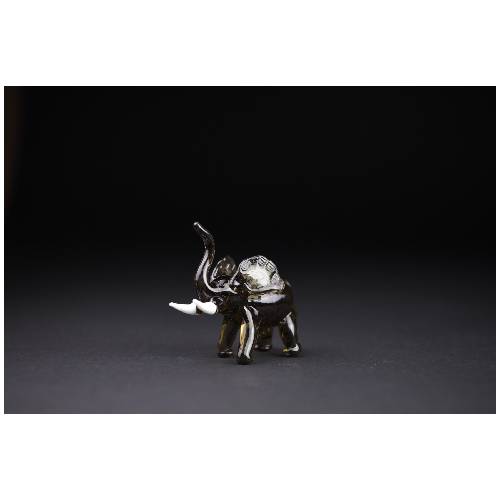 アートガラス・エレファント （CB1022） 【カーサボニータ/Casa Bonita Art of Glass】※キャンセル不可