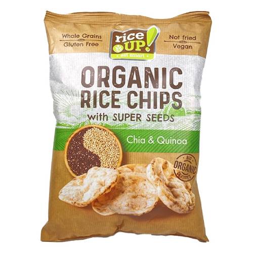 有機玄米チップス チア＆キヌア （25g） 【アリサン】