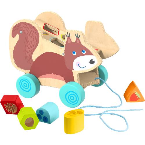 プルトーイ・型はめリスさん （HA6938） 【ハバ/HABA】※キャンセル不可