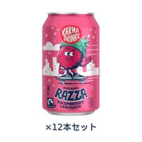 ラッザラズベリーレモネード （缶） （330ml×12本セット） 【Kia Ora Organics】※送料無料（一部地域を除く）|穀物飲料・飲料|自然食品・厳選食品