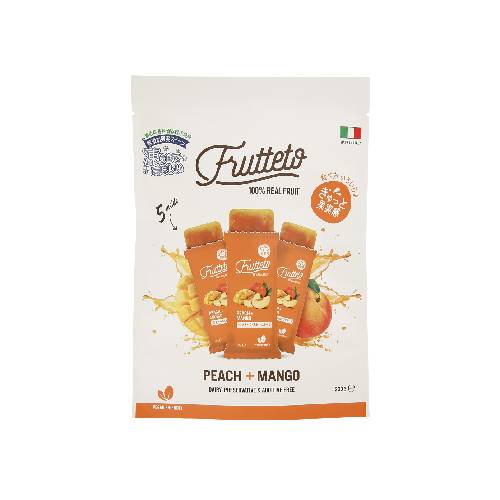 Frutteto アイスキャンディー ピーチ＆マンゴー （40g×5本） 【リブインコンフォート】