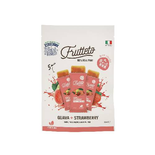 Frutteto アイスキャンディー グァバ＆ストロベリー （40g×5本） 【リブインコンフォート】