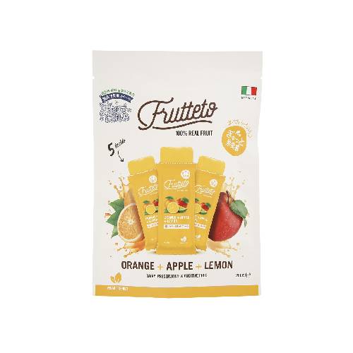 Frutteto アイスキャンディー オレンジ＆アップル＆レモン （40g×5本） 【リブインコンフォート】