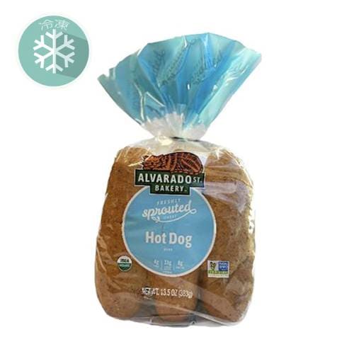 【通年クール便】有機スプラウト・ホットドックバンズ （6本） 【アリサン】※通年クール便発送（別途1850円+配送料）※キャンセル・同梱不可