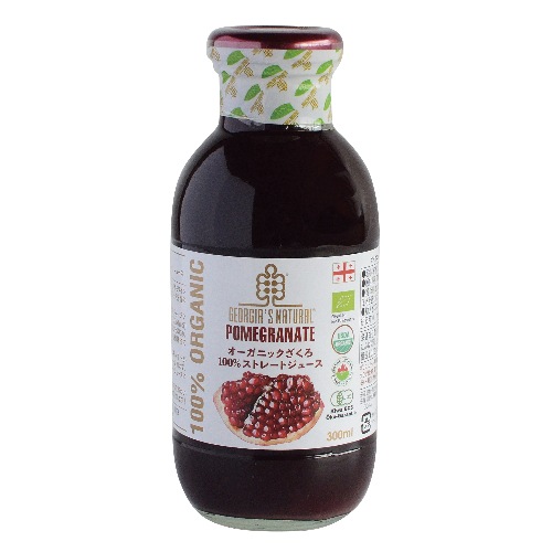 【お買上特典】オーガニックざくろ100%ストレートジュース （300ml） 【プレマ】|オーサワジャパン|ブランド・メーカー別