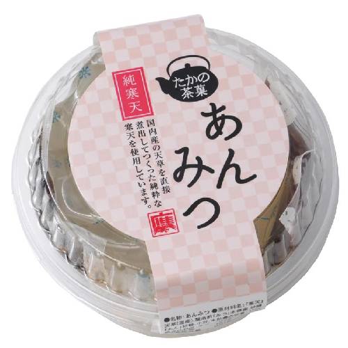 たかの茶菓 あんみつ （175g） 【麻布タカノ】
