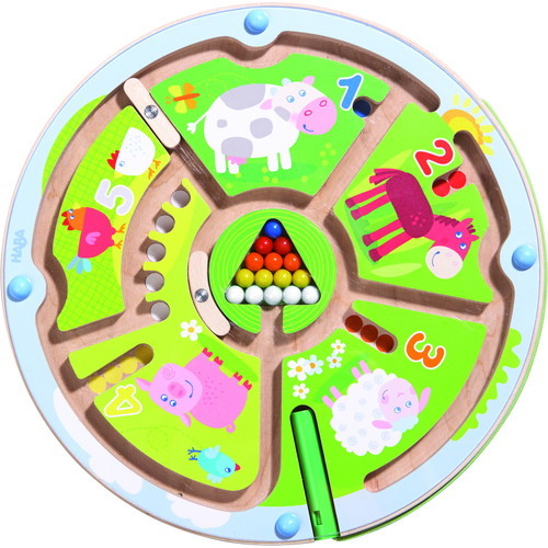 マグネットボード・かずあわせ（HA301473）【ハバ/HABA】 【3歳頃から】※キャンセル不可