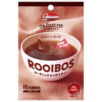 【お買上特典】Gasscoオーガニックルイボスティー 27g（1.8g×15） 【ガスコ】 |コーヒー・茶類|自然食品・厳選食品