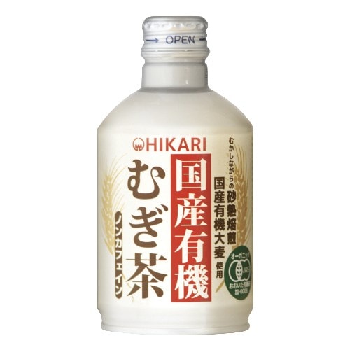 【お買上特典】国産有機むぎ茶（缶） （275g） 【光食品】|オーサワジャパン|ブランド・メーカー別