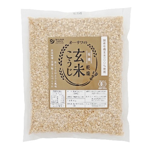 【お買上特典】オーサワの有機乾燥玄米こうじ（コク旨） （500g） 【オーサワジャパン】|米・小麦・シリアル|自然食品・厳選食品