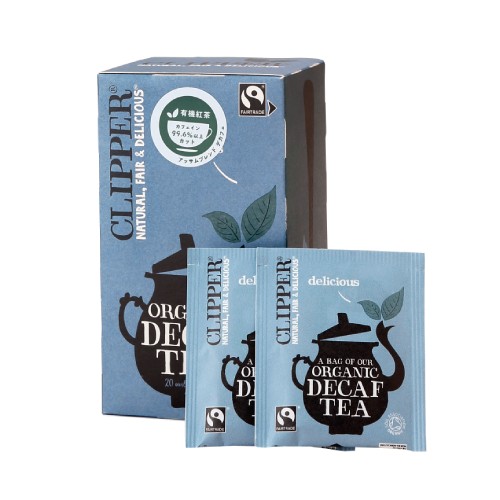 オーガニックフェアトレードティー アッサムブレンド デカフェ 50g（20P） 【クリッパー】