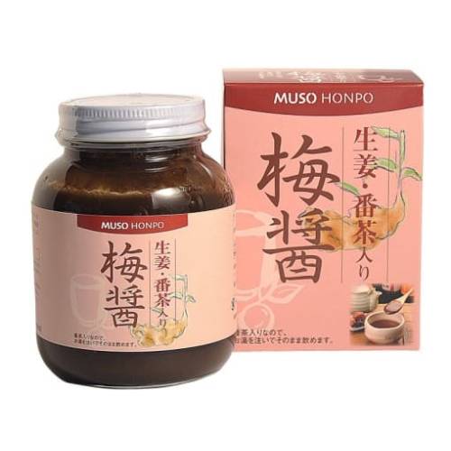 生姜・番茶入り梅醤（うめしょう） 250g （梅醤番茶） 【無双本舗】※賞味期限25年10月30日まで 在庫限り ※返品不可 ※キャンセル不可