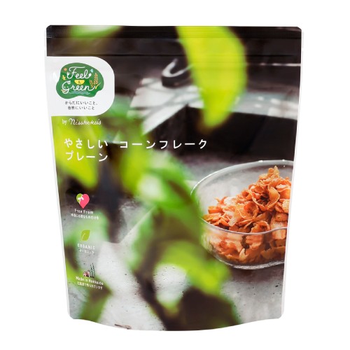 やさしいコーンフレーク プレーン （120g） 【Feel＆Green】