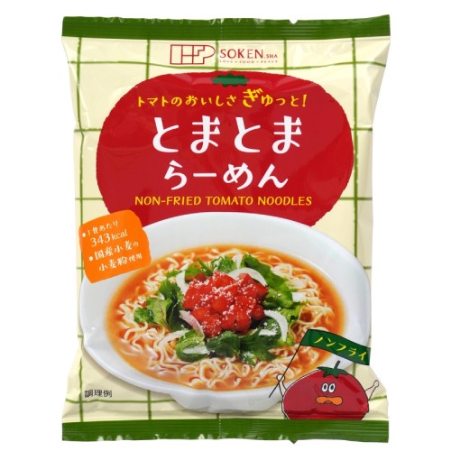 トマトのおいしさぎゅっと！とまとまらーめん （96g） 【創健社】|創健社|ブランド・メーカー別