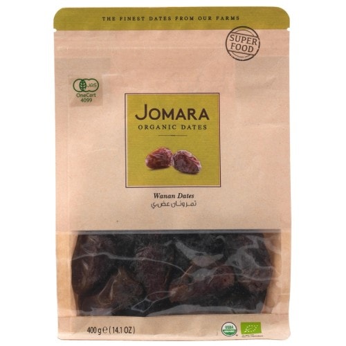 ジョマーラ オーガニックデーツ ワナン種 （400g） 【出光商会】