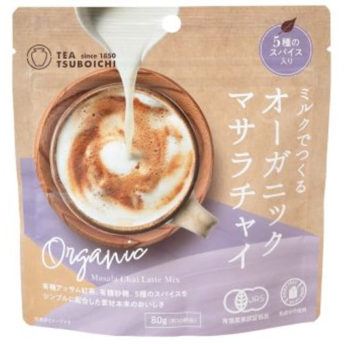 ミルクでつくるオーガニックマサラチャイ （80g） 【つぼ市製茶本舗】