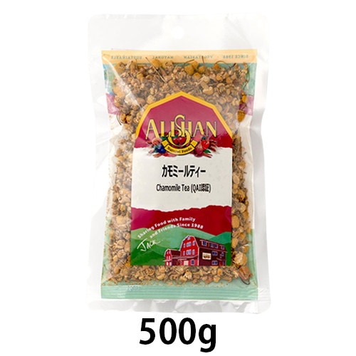 オーガニックカモミールティー （500g） 【アリサン】※賞味期限25年12月31日まで 在庫限り ※返品不可 ※キャンセル不可