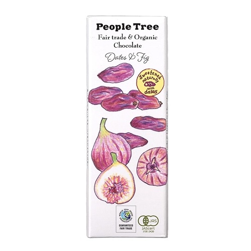 【夏期クール便】（ピープルツリー）有機デーツ＆フィグ （50g）【アリサン】※夏期（4-10月）クール便発送（クール代金1850円＋配送料）※キャンセル・同梱不可